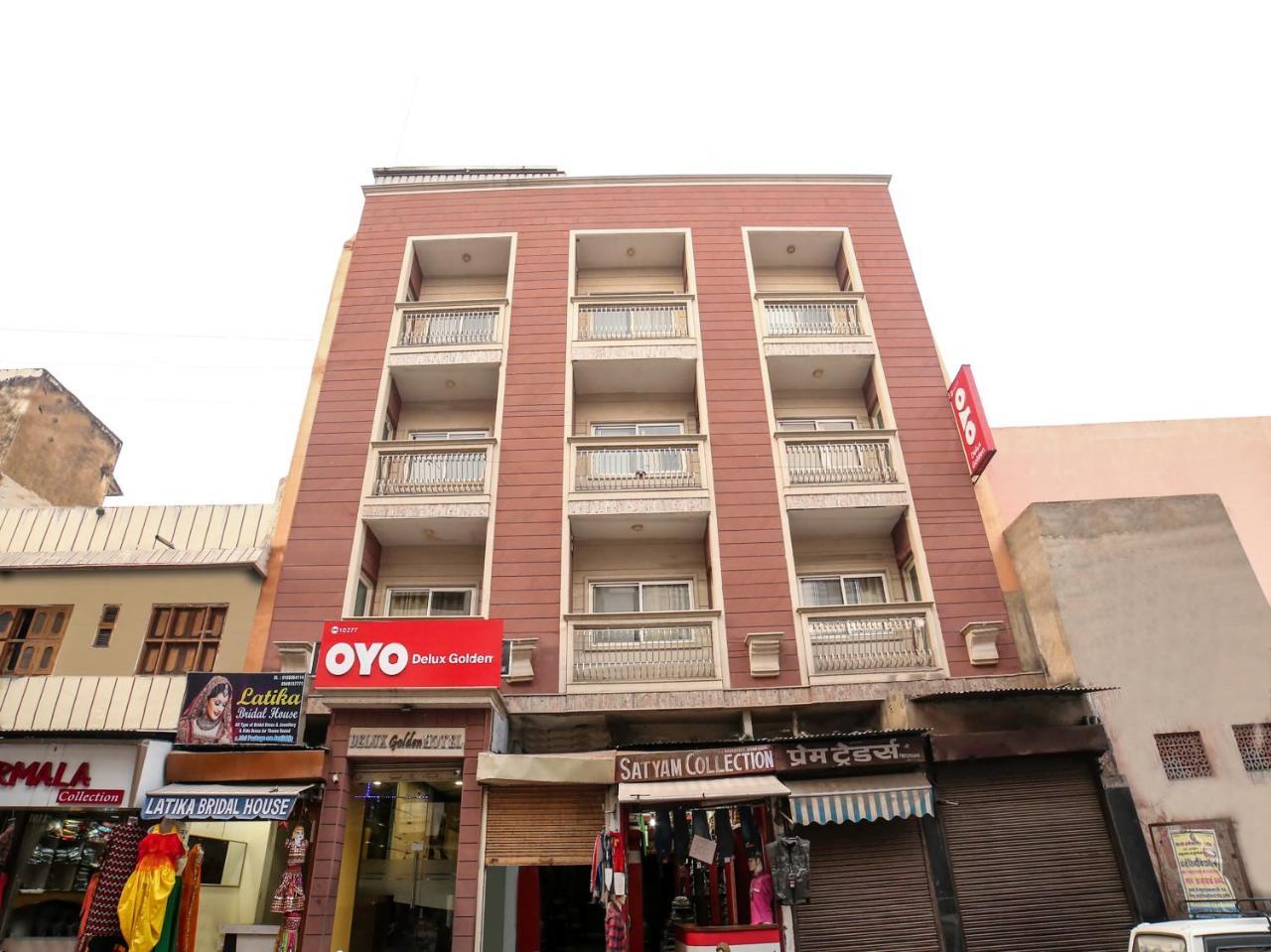 Oyo 10277 Hotel Delux Golden Ajmer Bagian luar foto